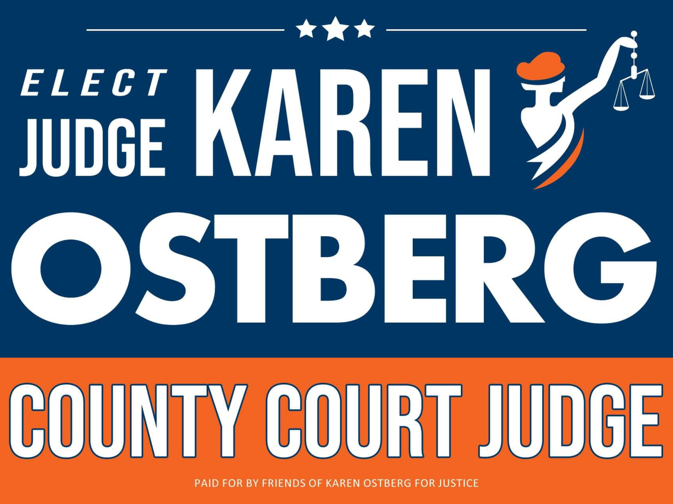 Karen Ostberg for Orange County Court Judge